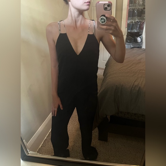 Sachin + Babi Black Jumpsuit - Picture 1 of 8